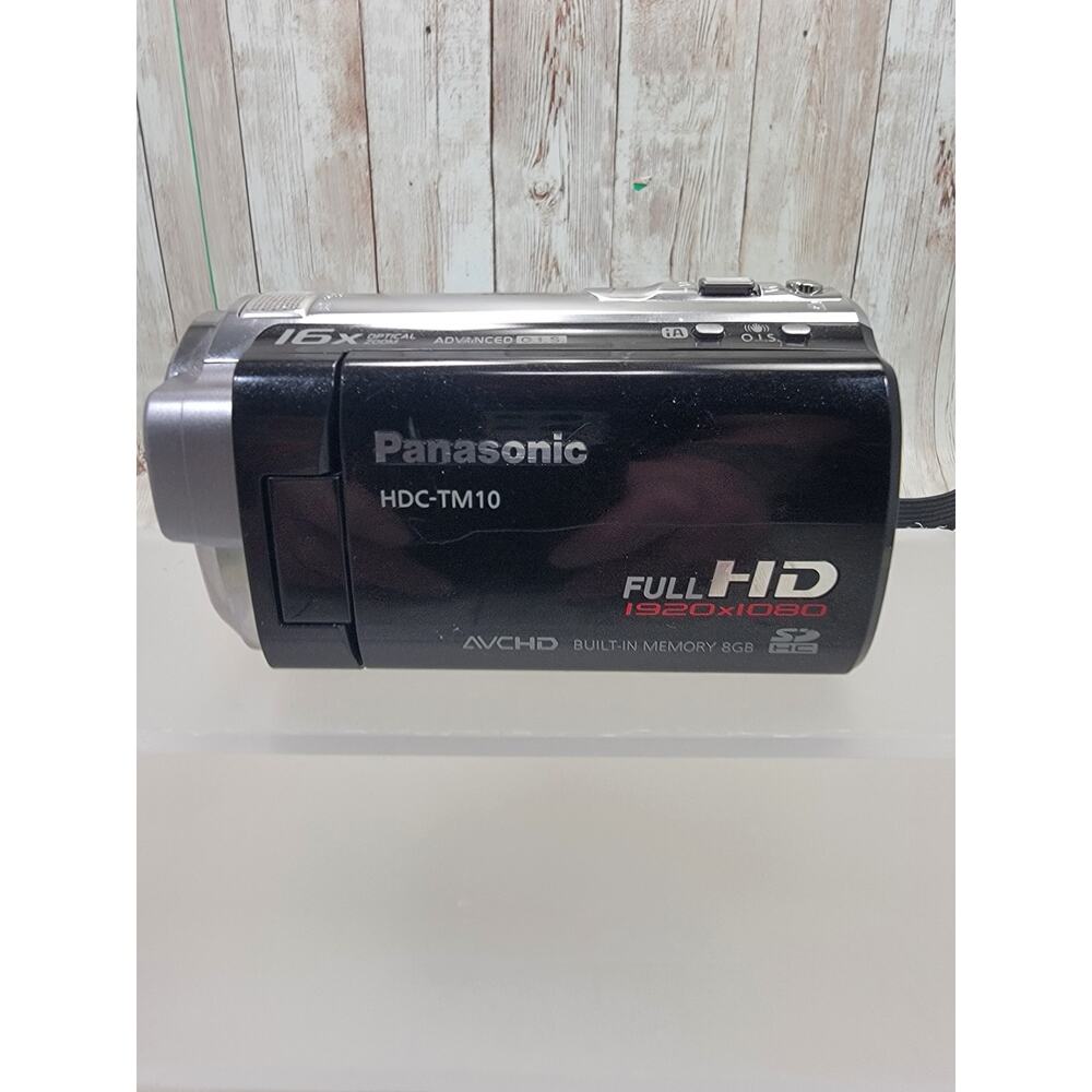 Panasonic HDC-TM10 2.5" LCD Black 1920x1080 16x Optical Zoom 8Gb Video Camcorder - Picture 2 of 10